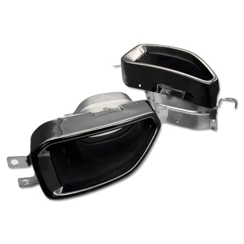 Embout de silencieux d'échappement carré antirouille noir mat pour BMW G20 G21 2019-2020