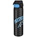Price comparison product image Ion8 NFL Carolina Panthers Lightweight Steel Water Bottle, 600 ml/20 oz, Non-Insulated, Leak Proof, Easy to Open, Secure Lock, Dishwasher Safe, Flip Cover, Fits Cup Holders, Metal Water Bottle
