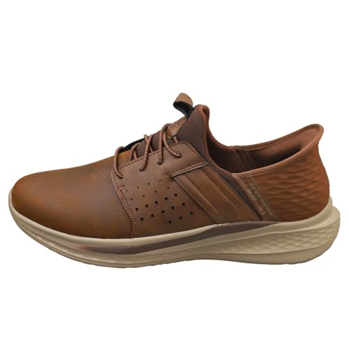 Image of Skechers Men's Streetwear Slade - Zachary Round Toe Bungee Lace Slip-Ins