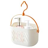 Drainage optimisé : notre organisateur de support de douche garantit aucune accumulation d'eau grâce à sa conception de drain unique. De petits trous sur le fond et sur les côtés aident à évacuer l'eau rapidement. De plus, la poignée et le crochet permettent de l'accrocher facilement partout où vous allez.