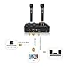 Sound Town 16 Channels Wireless Microphone Karaoke Mixer System, Supports HD ARC, Optical (Toslink), Smart TV, Media Box, PC, Bluetooth, Soundbar, Receiver, AUX (SWM15-PROS)