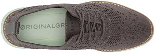 Cole Haan Women's Originalgrand Stitchlite Wingtip Oxford Sneaker, Dark Pavement, 8.5-B US | Image 4