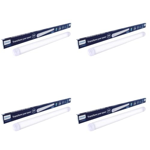 Image of Philips StarBright Plus+ 70W Linear LED Batten | 7000 Lumens | 4 Feet (1200mm) Tube Light | 2X Wider Spread & Brighter Light | 4kV Surge Protection | Cool Day Light, Pack of 4