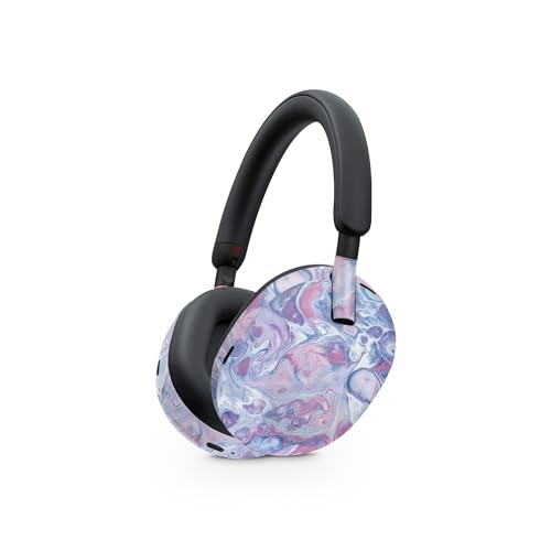 Image of MightySkins Skin Compatible with Sony WH-1000XM5 Headphones - Pastel Pour | Protective, Durable, and Unique Vinyl Decal wrap Cover | Easy to Apply, Remove, and Change Styles