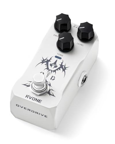 RVONE Overdrive Guitar Pedal, Tube Screamer Guitar Pedal, Guitar Effects Pedal for Electric Guitar,...