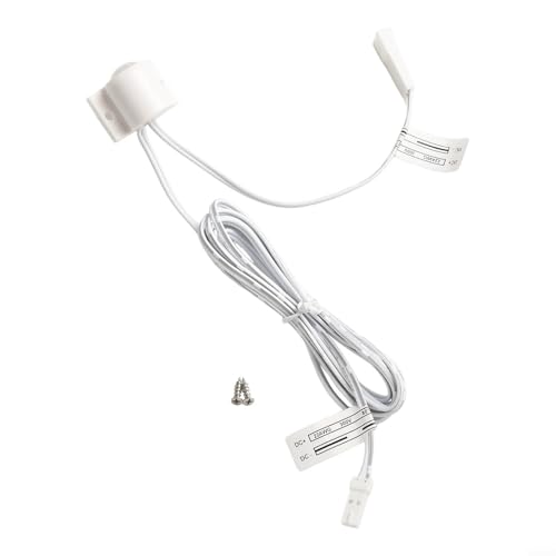 Zilimontt Interruptor automático de sensor de movimiento infrarrojo PIR ajustable de 12 V CC para tiras de luz LED y módulos, detección de cuerpo humano con retardo de 30 segundos, adecuado para