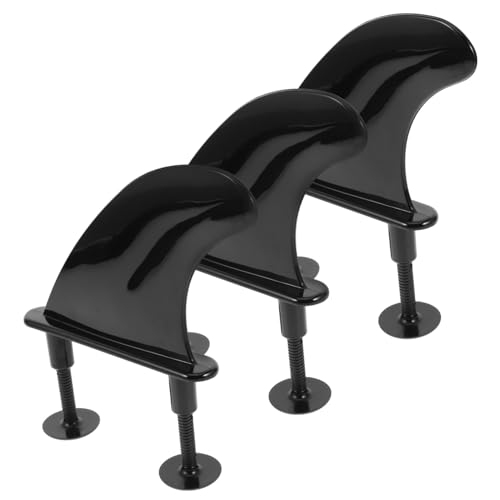 TOYANDONA 1 Set Soft Surfboard Fin Set Durable TPU Tail Fins for Kayak Paddleboard Accessories Enhanced Stability Agile Navigation Reliable Replacement for Water Sports