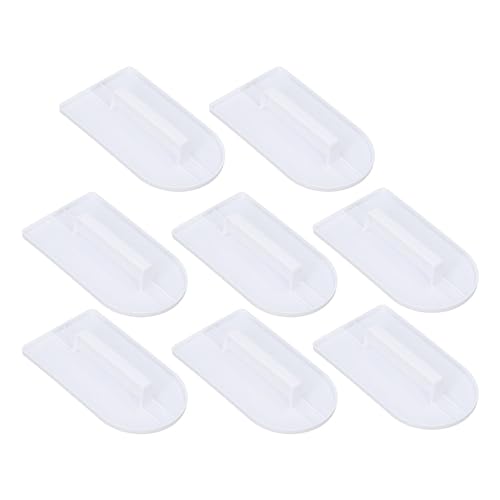 Haofy Ensemble de Palettes de Polissage pour Glaçage Fondant, Grattoir de Décoration de Gâteau Facile à Utiliser, pour Boulangers Professionnels, Lavable au Lave-vaisselle