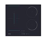  Candy CTP643SC hobs Integrado Con - Placa (Integrado, Con placa de inducción, Negro, 1500 W, Alrededor, 18 cm)