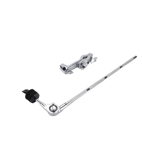 Keenso Soporte para Platillo, Brazo Abrazadera Ajustable de Metal para Batería con Perilla Reforzada para Principiantes y Niños miniatura 6