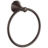 Delta Faucet 79246-RB Addison Towel Ring, SpotShield Venetian Bronze
