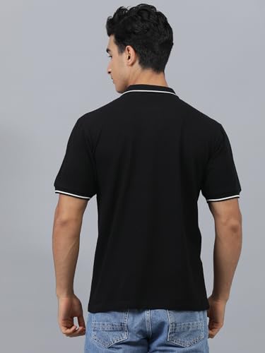 Image of KOTTY Men's Color Block Regular Fit T-Shirt