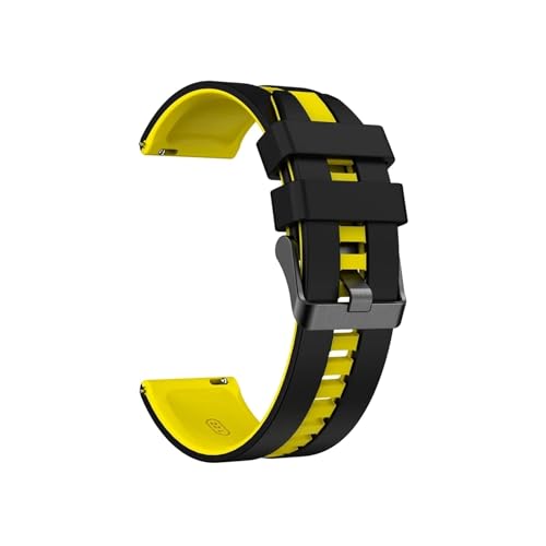 22mmrvVJQxgɓKGarmin Forerunner 265 255/Vivoactive 4/Venu 2/Venu 3/Active(Black yellow-2)