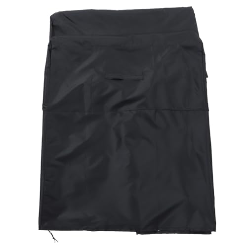 VALICLUD Funda para Sillas de Comedor y Sofá Tela Oxford 210D Negra Tamaño 80X85X915 CM Protección Solar Polvo para Interiores y Exteriores Uso en Hogar y Patio