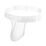 JOCKLAND Mens Sexy Jockstrap Pouch Underwear, Mesh Jock Strap for Men Athletic Supporter Vasectomy Support Underwear White