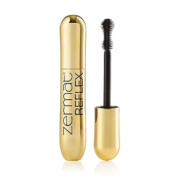 Zermat Supreme Lashes Reflex Mascara | 4-in-1 Volume, Curl, Definition & Length | Lash Growth Treatment with Keratin, Panthenol & Tetra Peptide-3 | Eye Makeup for Dramatic Lashes | Black | 12g/0.42oz