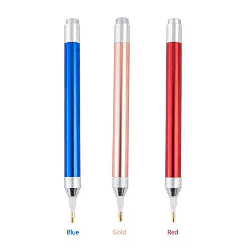 Homesen Suprimentos e gadgets de bricolage Lighting Drill Pen with Magnifier 4Pcs Drill Heads for Di