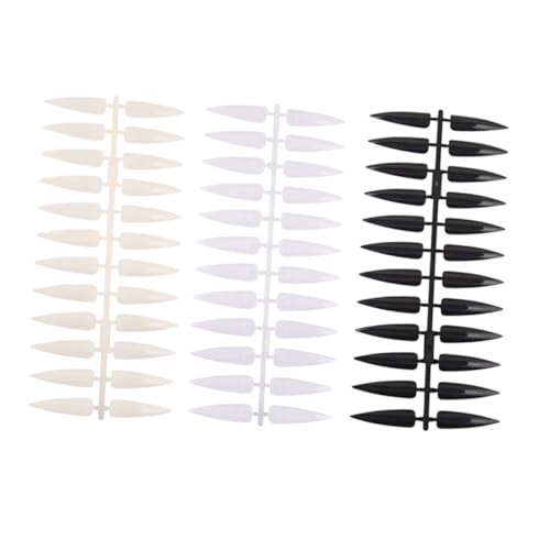 IWOWHERO Paneles Exhibidores de Color para Uñas Tablero Transparente con Puntas para Esmalte Soporte Práctico para Salón y Arte de Uñas Kit y Funcional