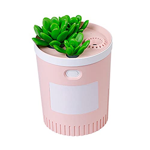 Tevimpeya Humidificador de aire portátil 350 ml USB 7 Color LED Maker apto para el coche de la oficina a la casa Cover