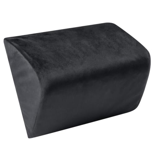 Image of Wakefit Neck Pillow for Car | 2 in 1 Car Neck Pillow | Car Neck Rest, Head Rest Pillow, Neck Rest, Neck Pillow Memory Foam, Medium (Black - Set of 1)