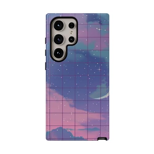 Coque Samsung S24 Ultra lune et nuages pour votre style quotidien