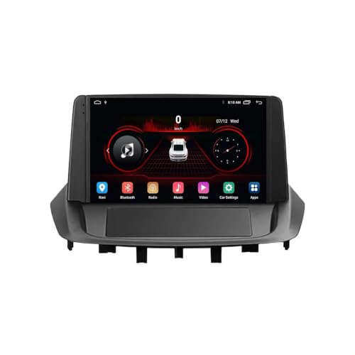 Reproductor portátil Peugeot 407 4G+64G con Carplay, navegador GPS y Bluetooth para coche
