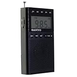 radio cassette sanyo vintage LCD Display. Radio Digital con Presintonias. KS-121P. Sanyo. Entrada para Auriculares. LCD Display. FM/Am Tuner. (Negro)