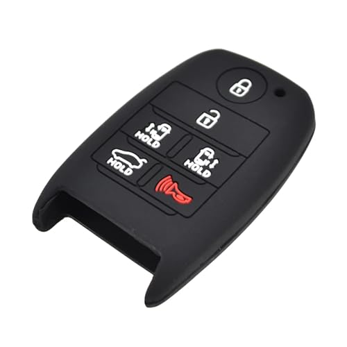 Coque de protection en silicone pour clé à distance de voiture KIA Sedona contre les rayures