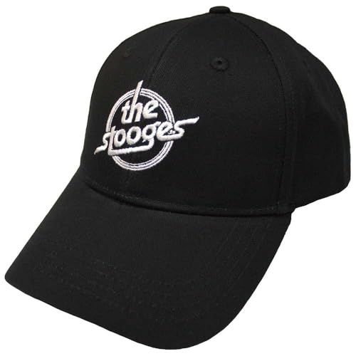 Casquette Iggy & The Stooges avec broderie logo circulaire noire coton