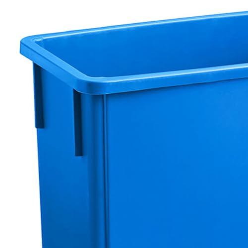Caneca delgada alta rectangular 23 galones azul oscuro miniatura 4