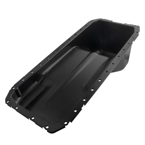 MYSMOT 264-860 Engine Oil Pan with Drain Plug for Ram 2500 3500 4500 5500 2013 2014 2015 2016 2017 2018, 68210081AA 68224584AA 68368078AA 68482548AA by MYSMOT - Used condition - Image 3
