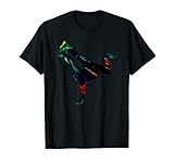 Bunte Hip-Hop-Break-Tänzerin Power Move B-Boy. Eine tolle Geschenkidee für Weihnachten oder Geburtstag für jeden Freestyle-Straßentänzer, Stunting-Mähne und Trill auf der Tanzfläche.
