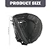 Jorzer Catchers Mitt, Wear-Resistant PU Leather Thickened Baseball Mitt Adult, Shock Absorption Left Hand Catcher's Glove for School, Local City Parks and Facilities.