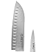Ginsu Gourmet Chikara Series Forged 2-Piece Japanese Steel Santoku and Paring Knife Set – Cutlery Set with 420J Stainless Steel Kitchen Knives, 07103DS