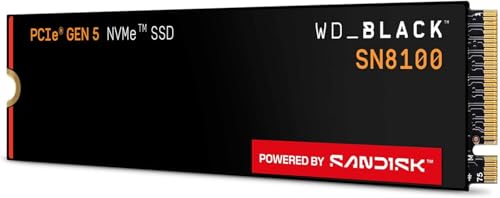 �E�G�X�^���f�W�^�� WD_BLACK ����SSD 4TB NVMe PCIe Gen5 x4 (�ǎ�� �ő� 14,900MB/s ������ �ő� 14,000MB/s) M.2 2280 SN8100 �Q�[�~���OPC [���s�A���i]