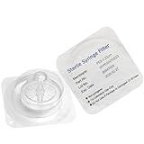 Sterile Syringe Filters PES 25 mm Diameter 0.22 um Pore Size Individually Packaged 10/pk by Biomed Scientific