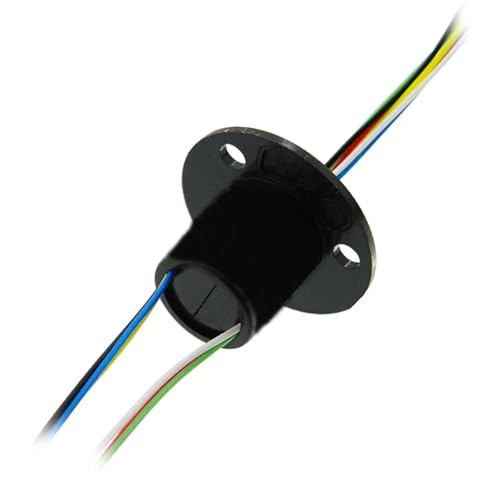 1PCS Dia 12.5mm Conductive Slipring 6 Wire 2A Collecting Ring 360 Degree Rotation Transmission Slipring Connector Joint