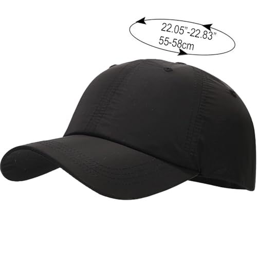 Image of Waterproof Baseball Cap Breathable UPF50+ Caps for Men Women Outdoor Sport Adjustable Rain Quick Dry Hat