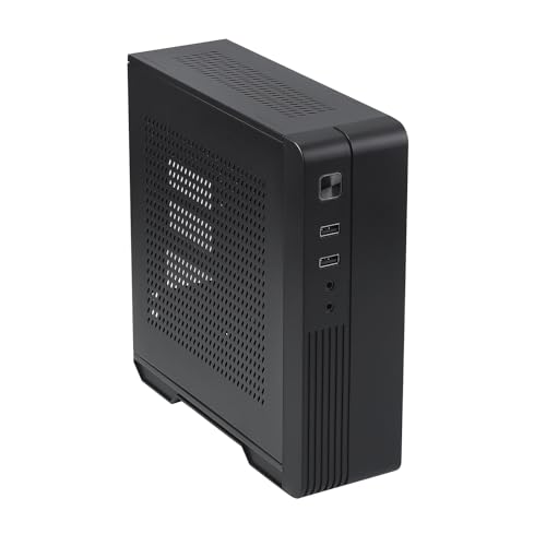 Boîtier PC ITX MX02 mini châssis HTPC pour carte mère 17x17cm - 3