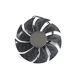 Tension : 12 V CC. KAYOUDE Nouveau ventilateur de GPU jeu RTX 2060 XC 87MM 4 broches, Compatible avec EVGA GeForce GTX 1660Ti 1660 1650 refroidissement carte graphique