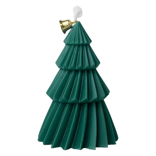 Vela De Navidad,Vela Perfumada En Forma De Árbol De Navidad | Centro De Mesa Hecho A Mano Decoración Del Hogar Para Cumpleaños Oficina Sala De Estudio Comedor