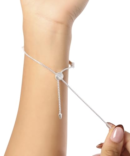 Harry Potter Snape's Love Always Bar Lariat Bracelet, Silver Plated, 8.5"3
