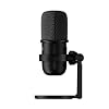 HyperX SoloCast USB Condenser Gaming Microphone,for PC,PS4,PS5 and Mac,Tap-to-Mute Sensor,Cardioid Polar Pattern,Great for Streaming,Podcasts,Twitch,YouTube,Discord,Black,(Pack of 10)