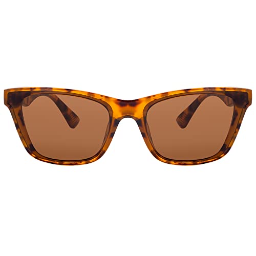 Dollger Square Cat Eye Sunglasses for Women Men, Trendy Retro Cateye Shades Sun Glasses UV 400 Protection