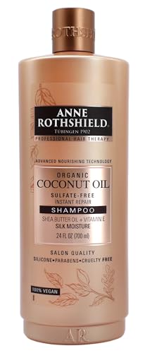 ANNE ROTHSHIELD - Champú de aceite de coco ecológico 700 ml