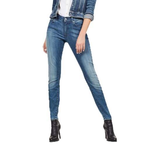 Jean G-STAR RAW Shape High Waist coupe skinny d'une finition premium