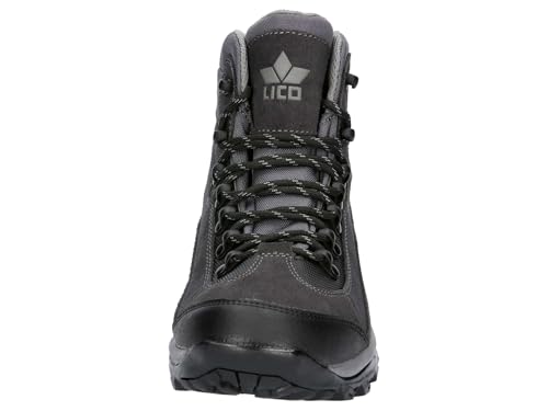 Lico Herren Milan High Traillaufschuh, Anthrazit Grau, 43 EU