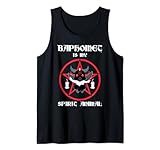 spirito baphomet animale kawaii occulto satanico pastello gotico canotta