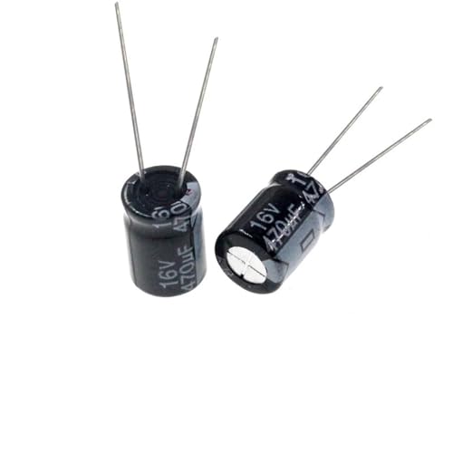 Condensateur électrolytique 470 MFD 16V pour réparer un écran qui scintille ou ne s'allume plus