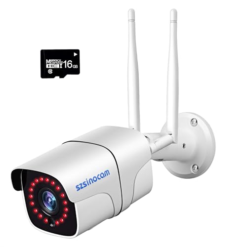 Cámara de videovigilancia para jardín con Wifi